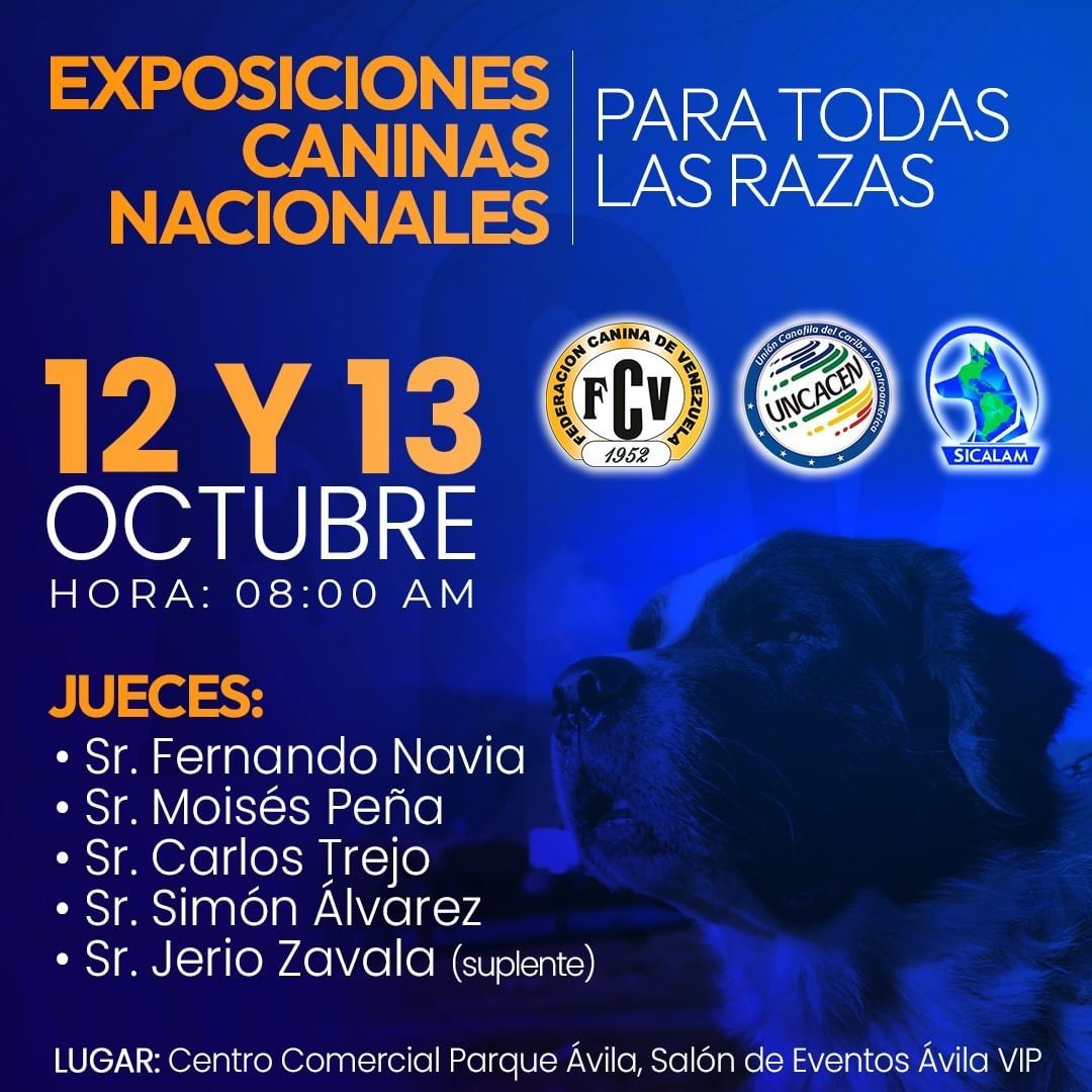 Exposiciones Caninas Nacionales 2024